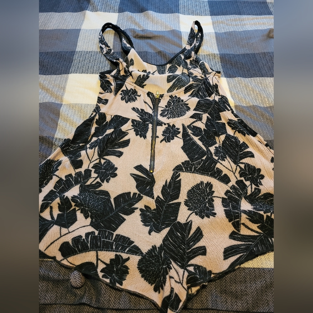 Romper, Charlotte Russe, Print, Size M